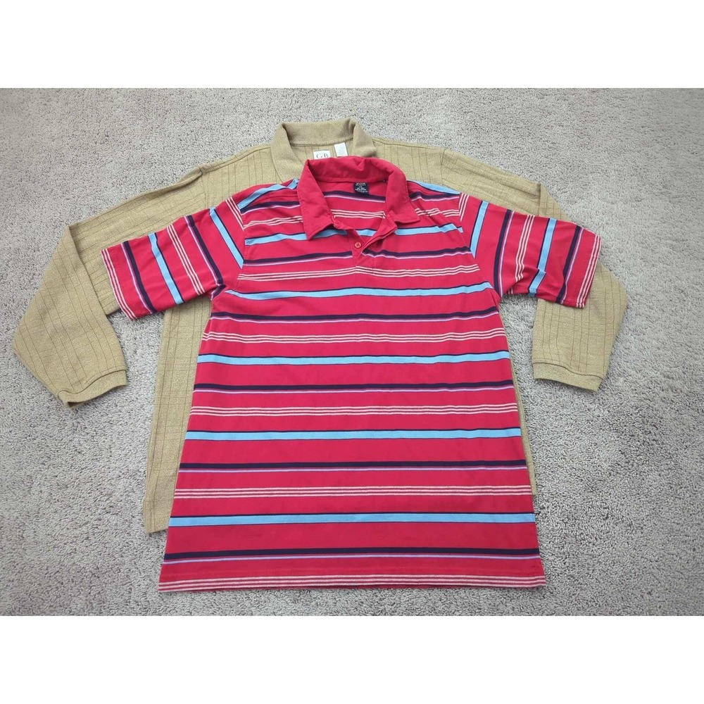 Lot of 2‎ Polo Shirt Mens XXL GEOFFREY BEENE